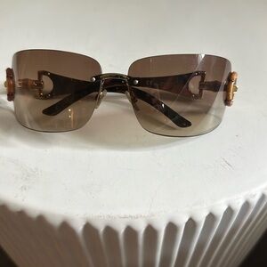 Gucci Bamboo Horse Bit Sunglasses circa 2010